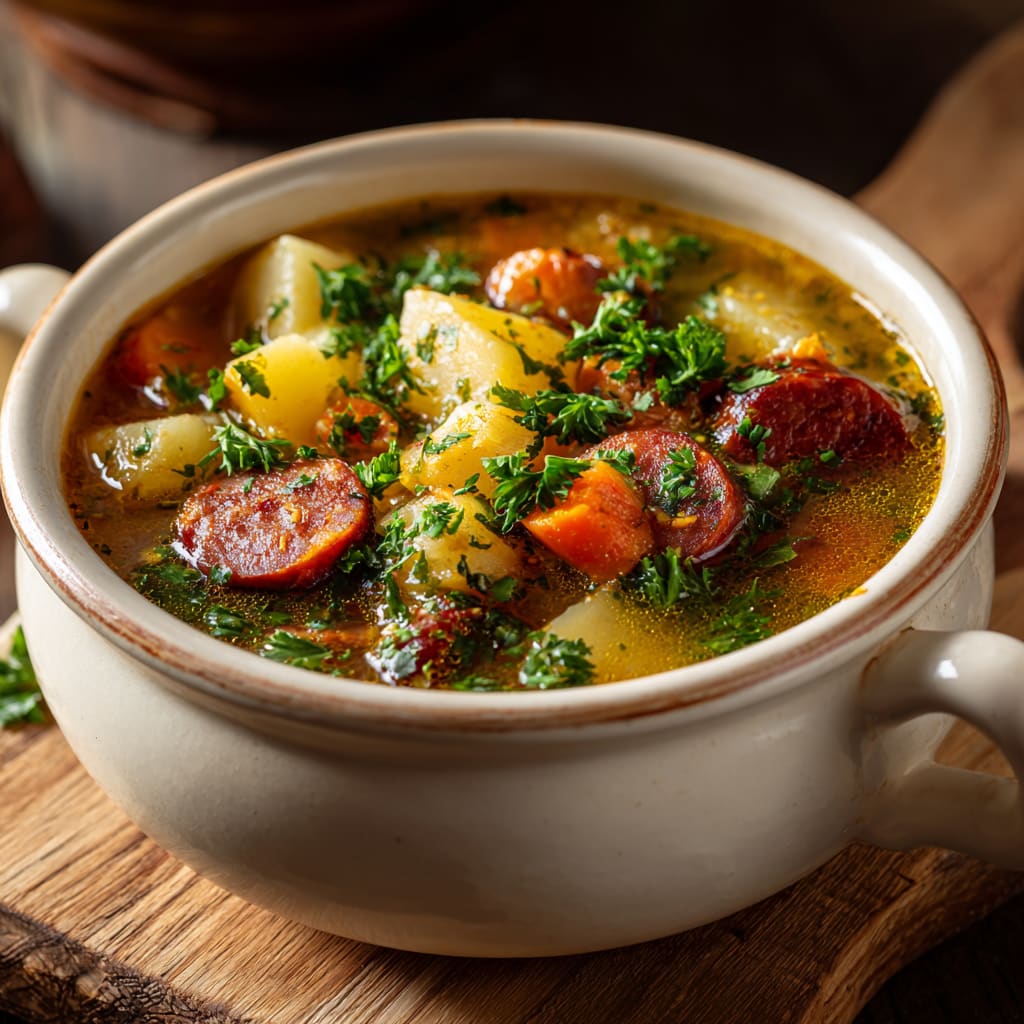Harvest Stew with Smoked Sausage