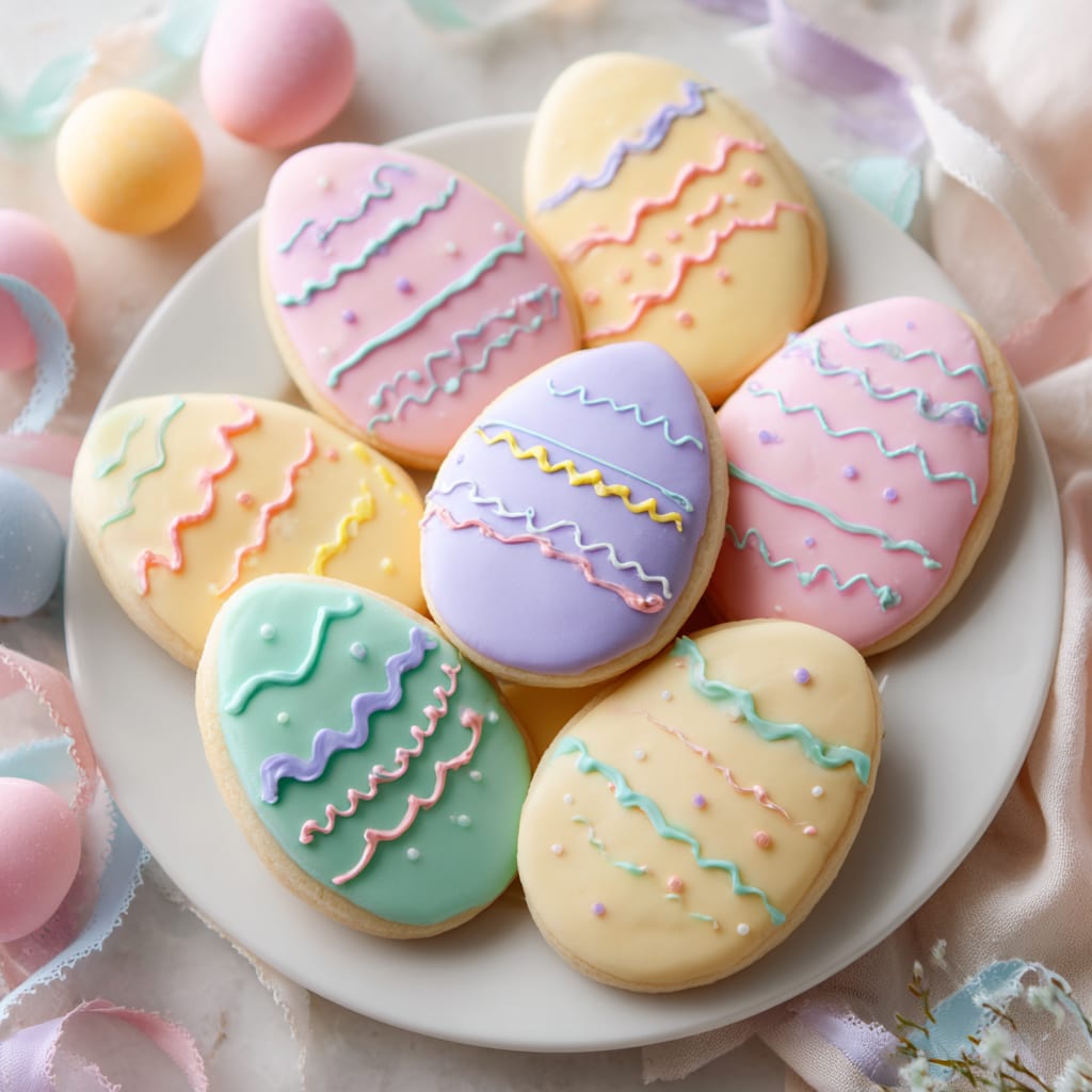 Homemade Easter Egg Cookies