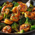 Honey Garlic Butter Shrimp & Broccoli