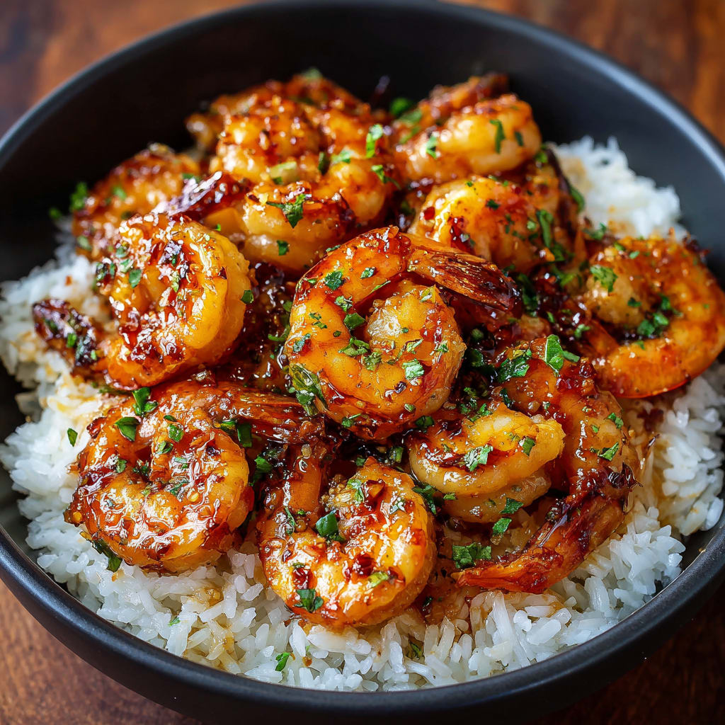 Honey Garlic Shrimp