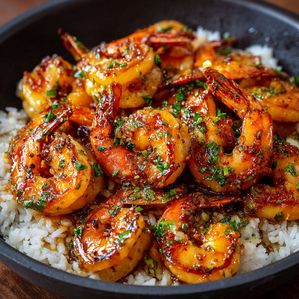 Honey Garlic Shrimp