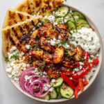 Honey Harissa Chicken Bowls