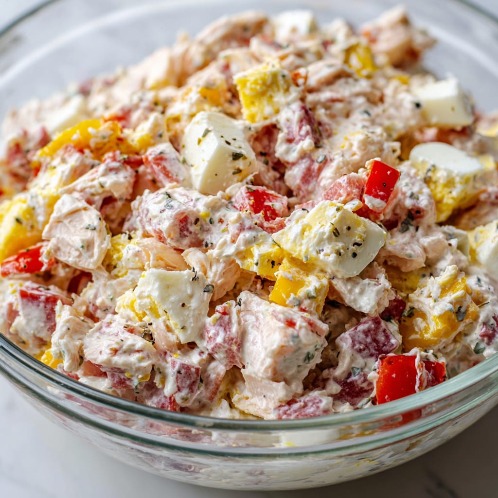 Italian Grinder Chicken Salad