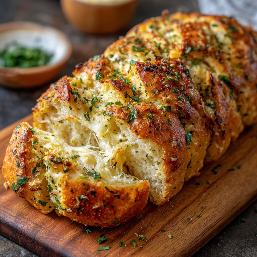 Italian Herbs and Cheese Bread