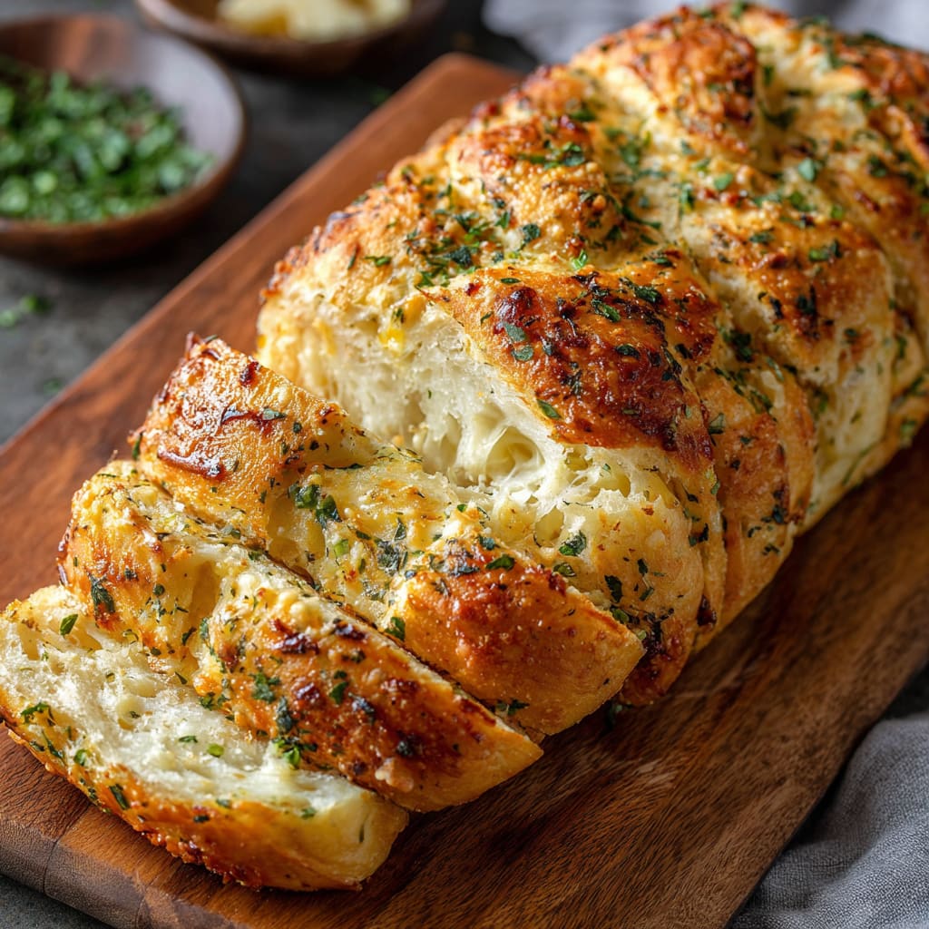 Italian Herbs and Cheese Bread