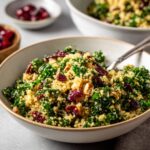 Kale Cranberry Quinoa Salad