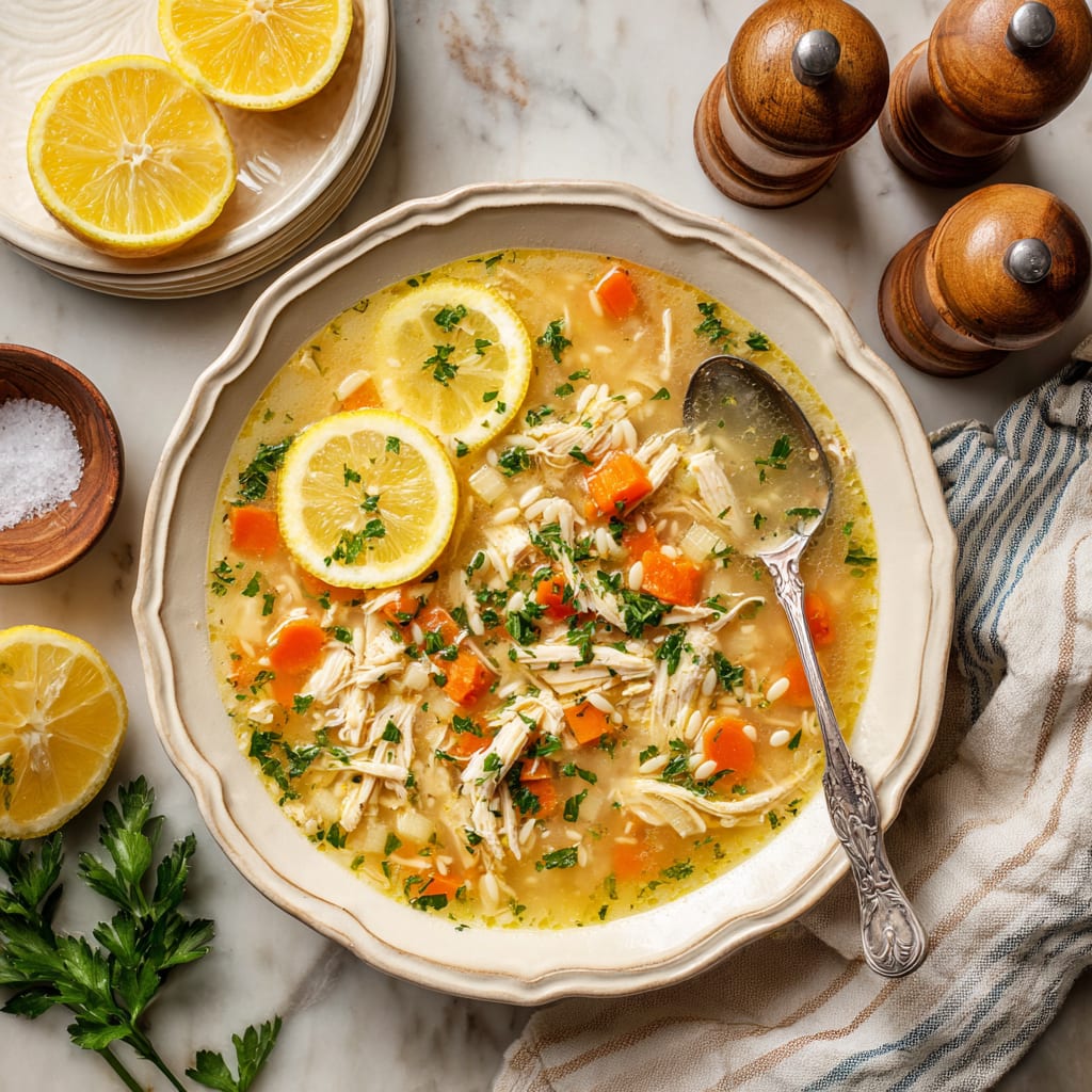 Lemon Chicken Soup
