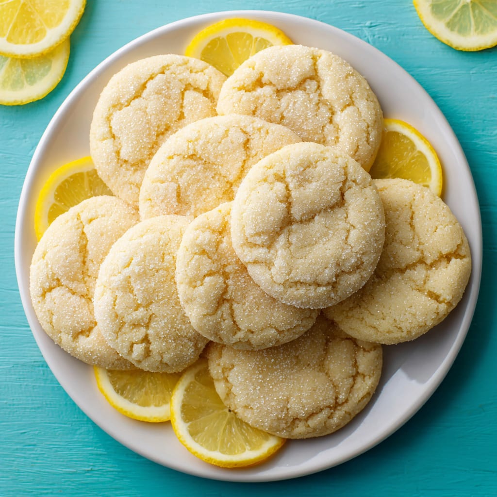 Lemon Sugar Cookie Recipe
