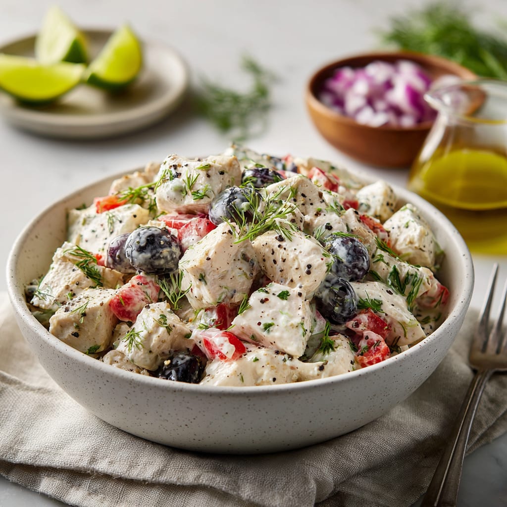 Mediterranean Chicken Salad