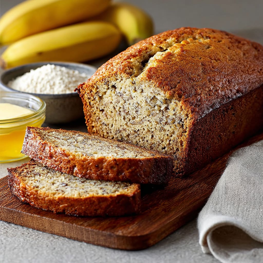 Moist Banana Bread Recipe