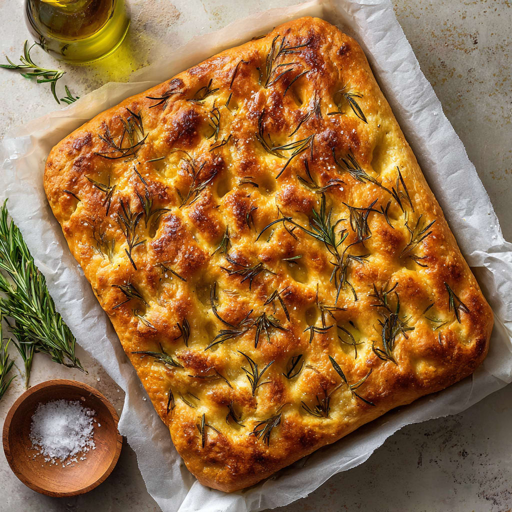 No-Knead Focaccia