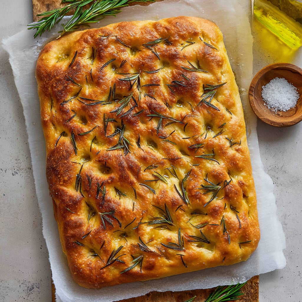 No-Knead Focaccia