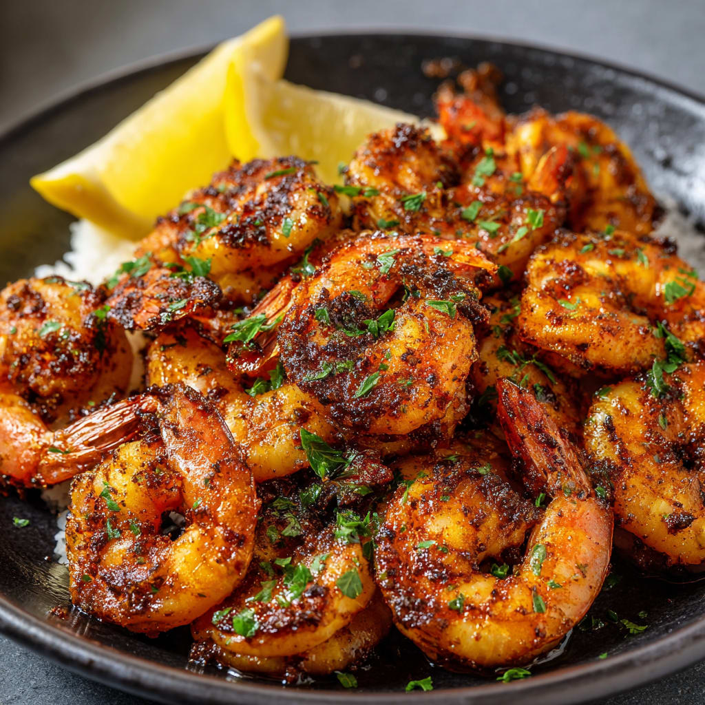 Quick & Easy Blackened Shrimp