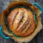 Rosemary and Sea Salt Rustic Bread Loaf