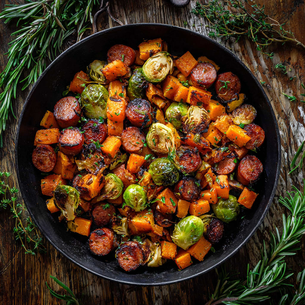 Sausage Butternut Squash