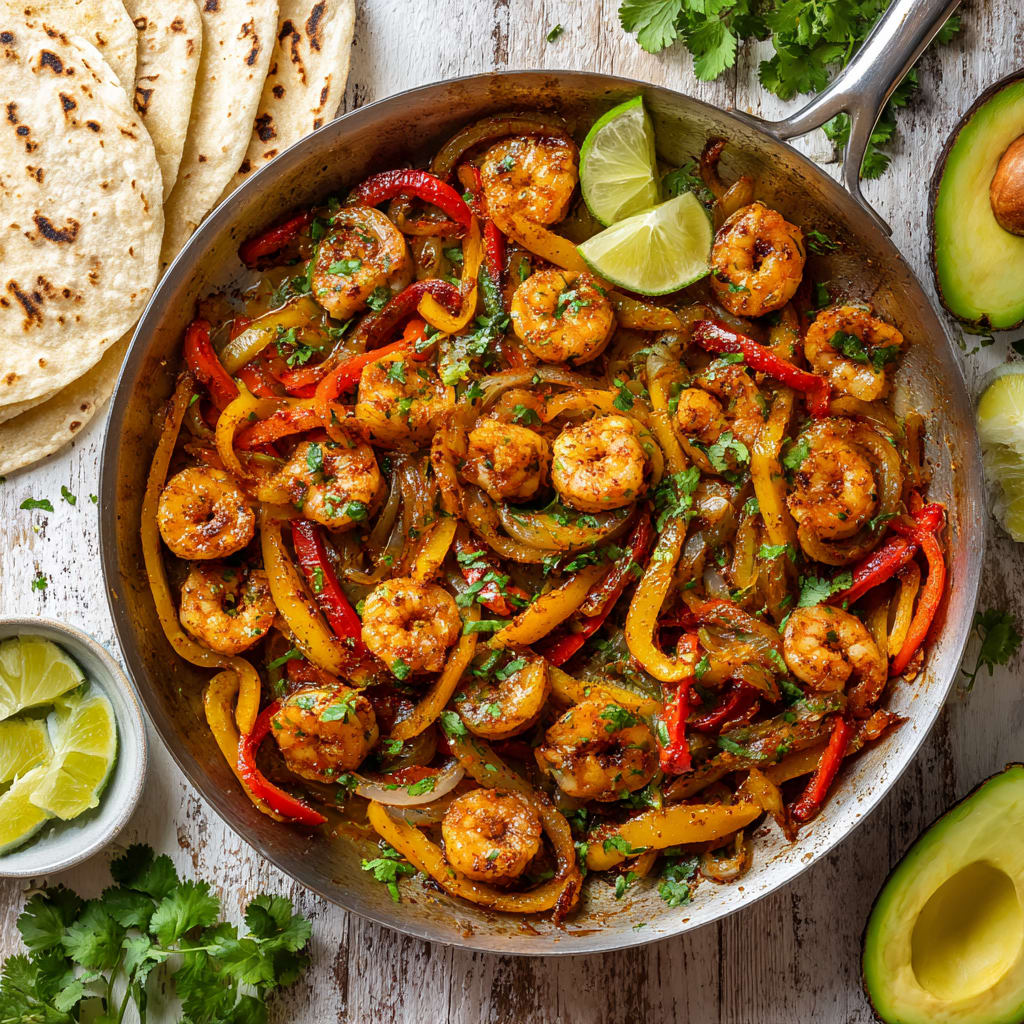 Shrimp Fajitas
