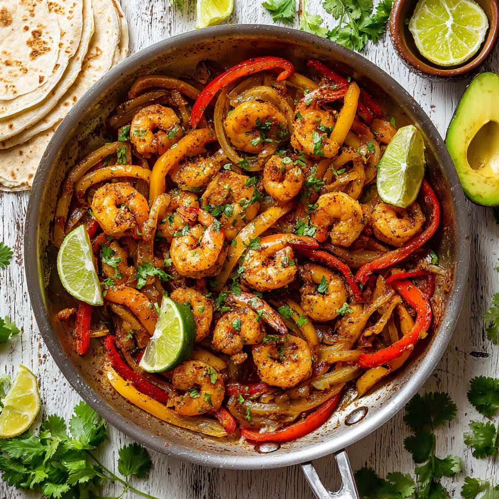 Shrimp Fajitas
