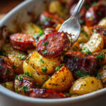 Smoked Sausage and Potato Bake