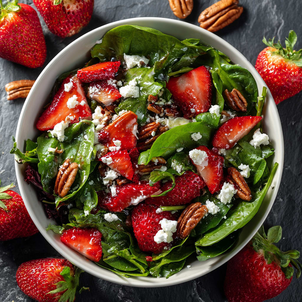 Strawberry Spinach Salad Recipe