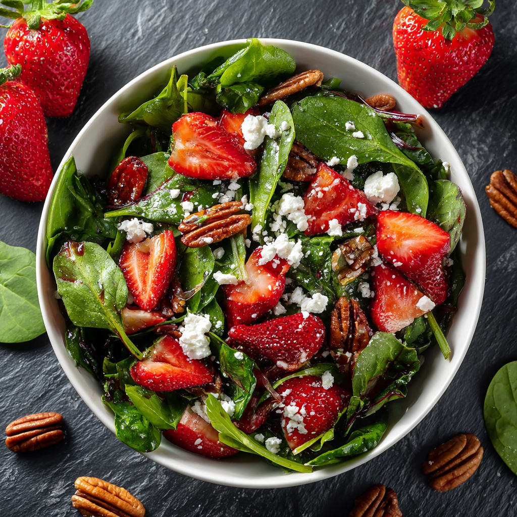 Strawberry Spinach Salad Recipe