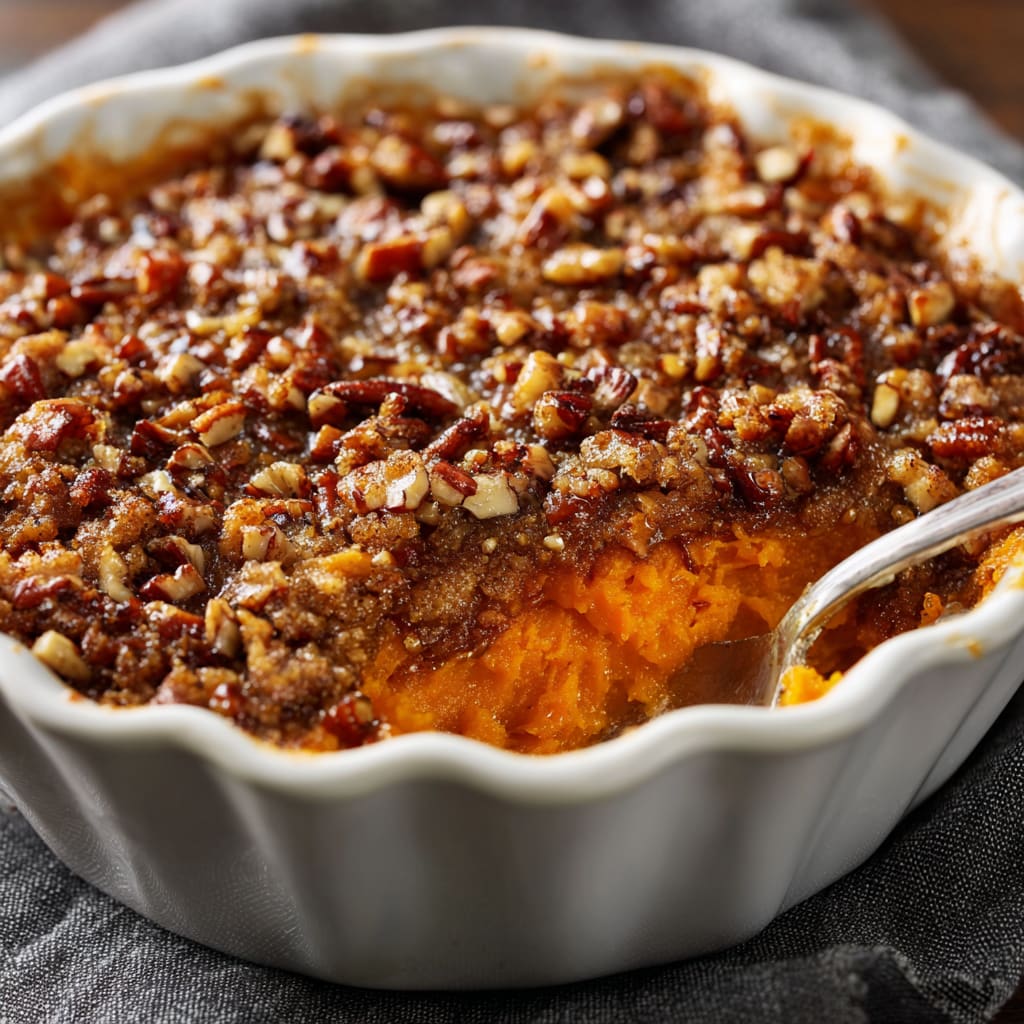 Sweet Potato Crunch Casserole