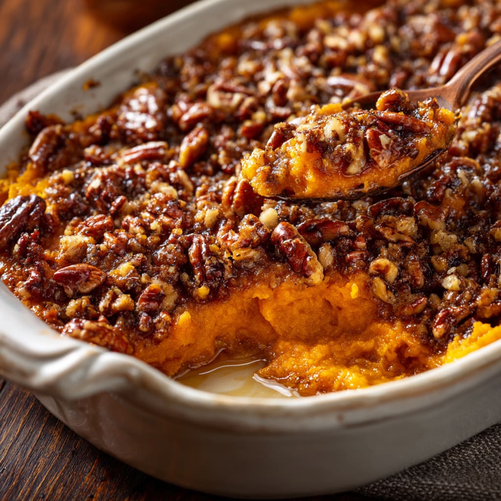 Sweet Potato Crunch Casserole