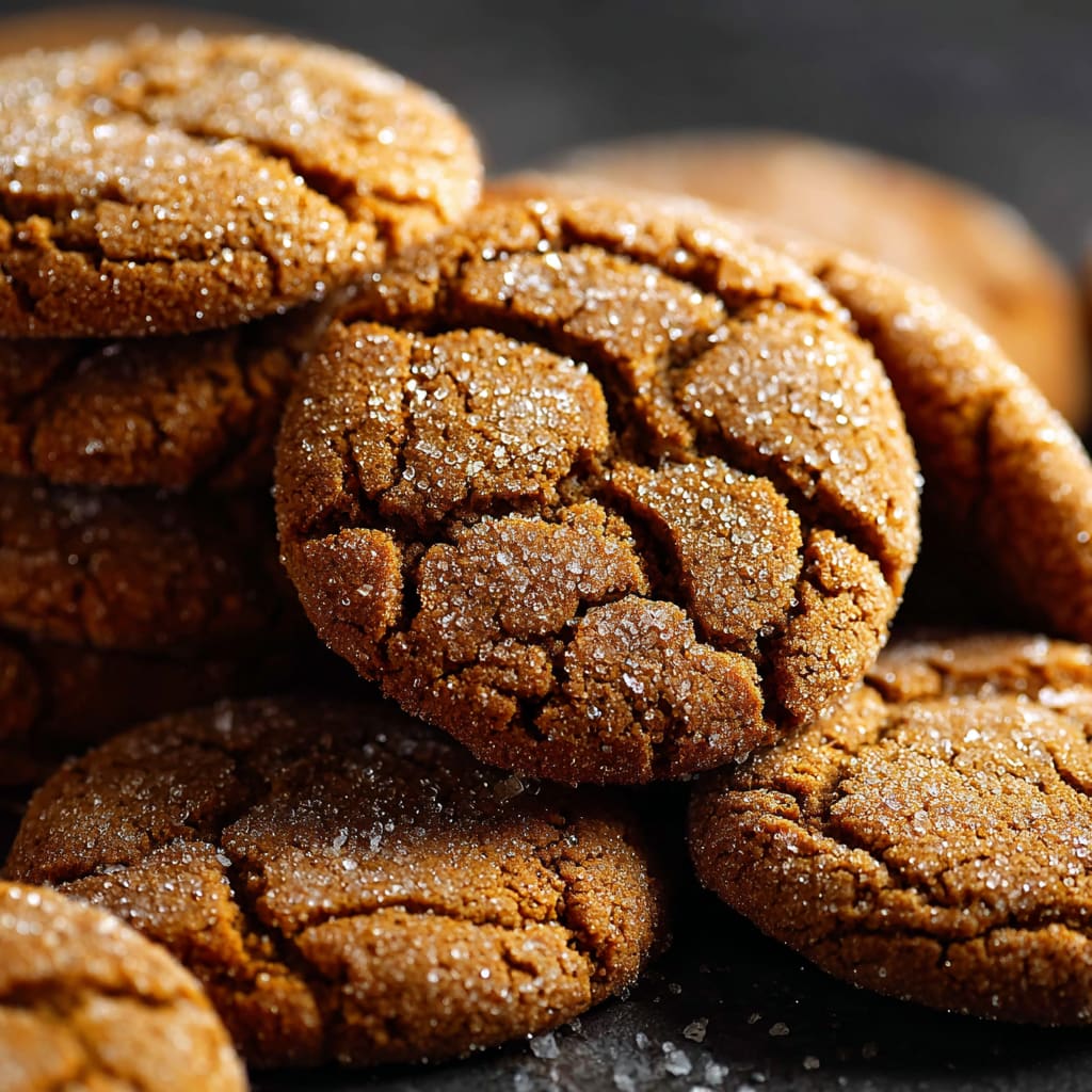 Bakery Style Molasses Cookies