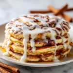 Cinnamon Roll Pancakes