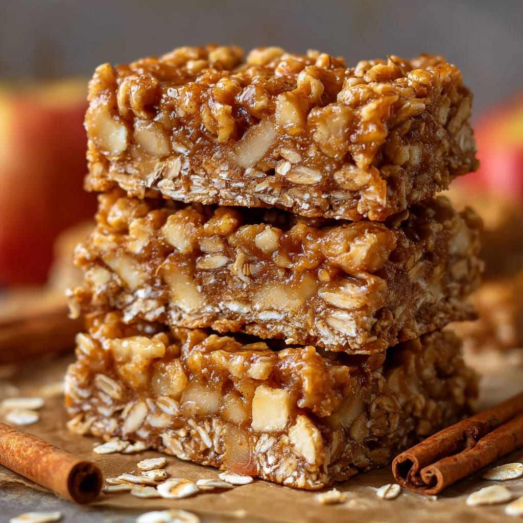 Easy Apple Cinnamon Break Bars
