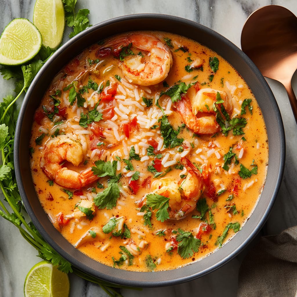 Easy Thai Shrimp Soup