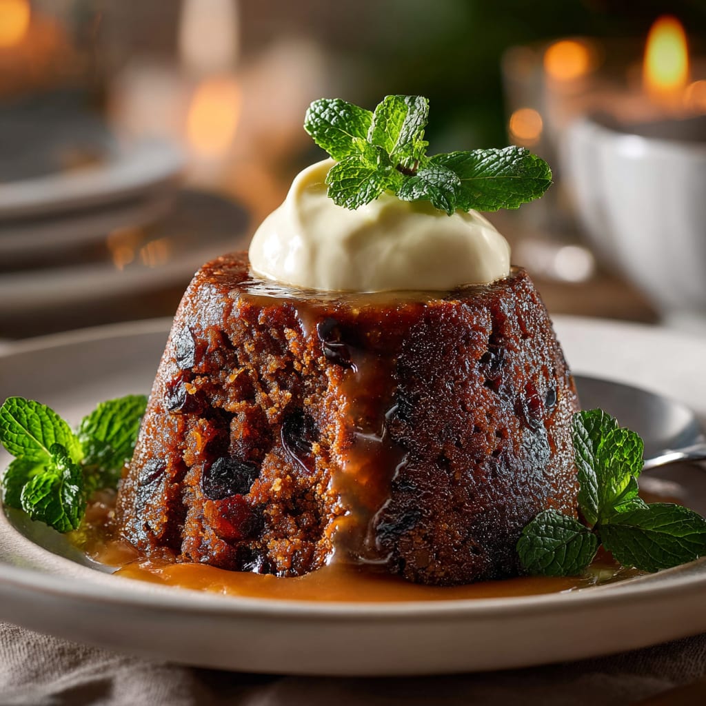 Slow Cooker Figgy Pudding